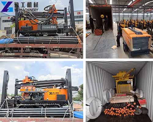 Package of Crawler Water Well Drilling Rig