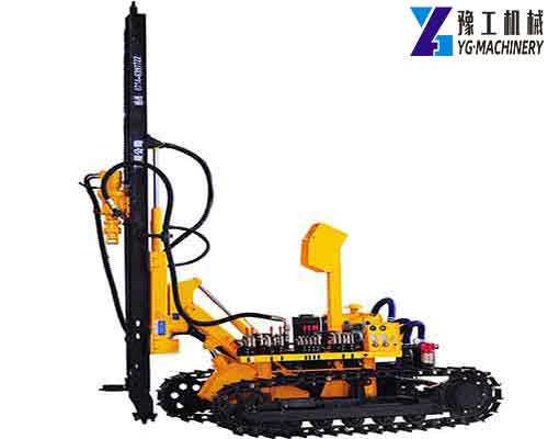 SKL100A Diesel Crawler DTH Drilling Rig